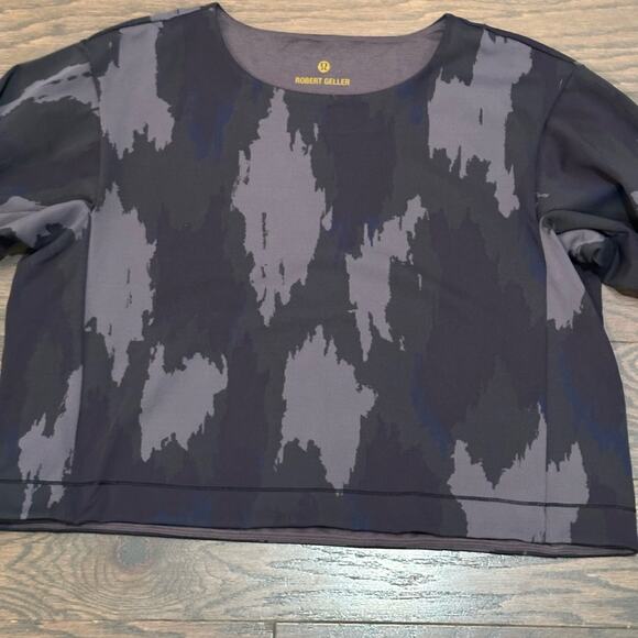 Lululemon x Robert Geller Take The Moment Long Sleeve Sweatshirt Camo Size L /XL - Picture 6 of 12